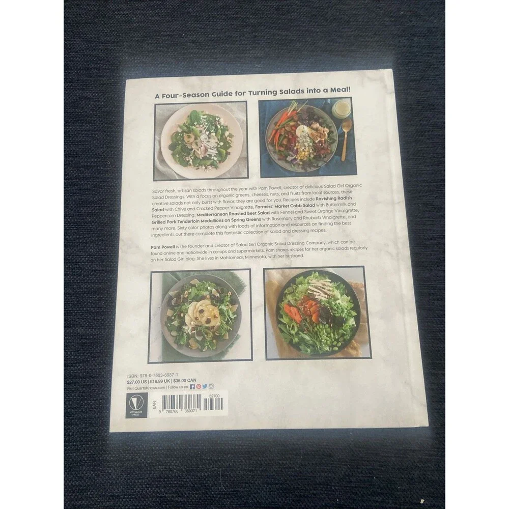 Beautiful Salads : Delicious Organic Salads and Dressings for Every Season by...